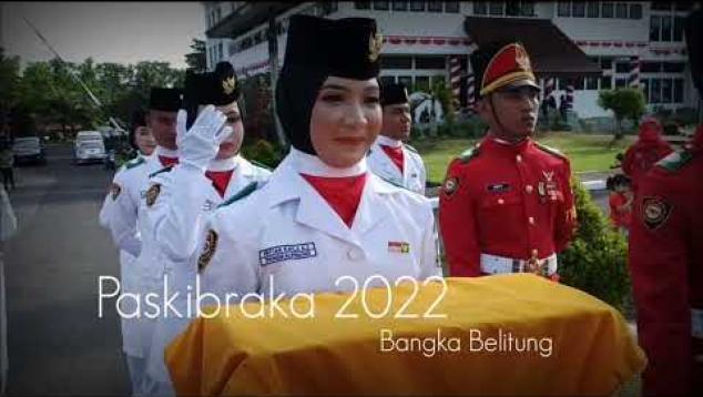 Embedded thumbnail for Pasukan Pengibar Bendera Pusaka (Paskibraka) Provinsi Kepulauan Bangka Belitung Tahun 2022
